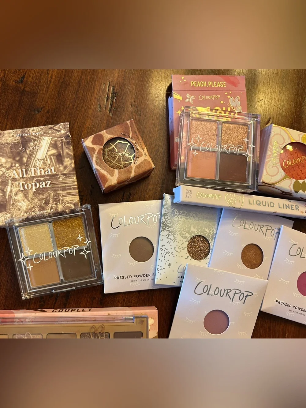 Colourpop assortment pressed
